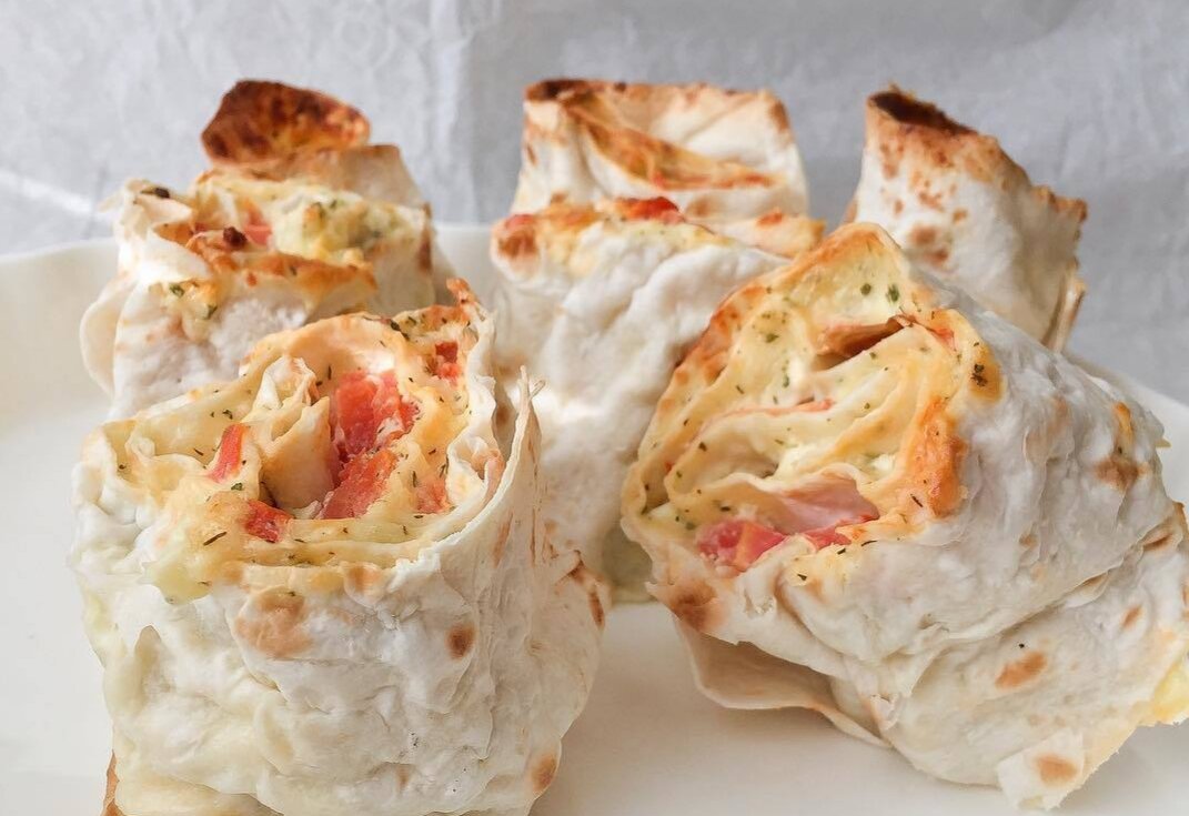 Рулетики из лаваша