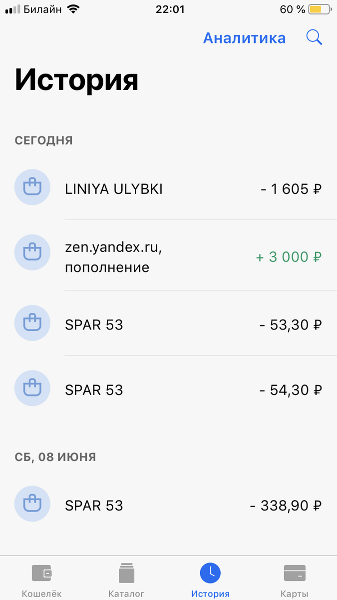 Специально заплатила в Спаре двумя отдельными чеками, чтобы пятой покупкой стала оплата стоматолога. 5% баллами лишними вообще не будут. Обожаю Яндекс Деньги.