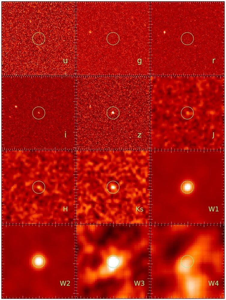 Квазар SDSS J0100+2802. https://www.nature.com/articles/nature14241/figures/5