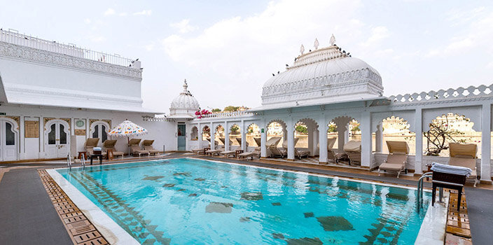 Отель Taj Lake Palace Udaipur, Индия.