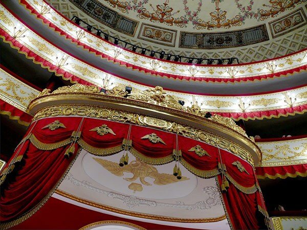 Фото зала александринского театра в санкт петербурге