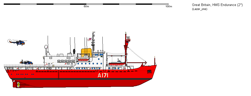 Рисунок ледокола "Endurance", с сайта: shipbucket.com, автор: Lazer_one