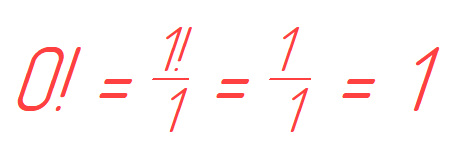 Почему факториал нуля равен единице??? | Техночтиво | Дзен