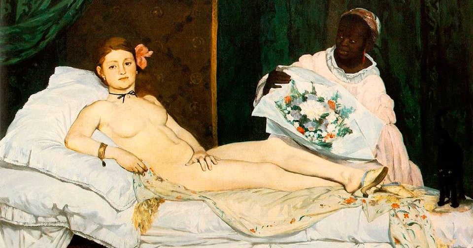 Эдуард Мане “Олимпия”
1863, музей Орсе, Париж