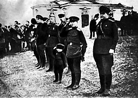 Сергей Алёшков во время церемонии награждения