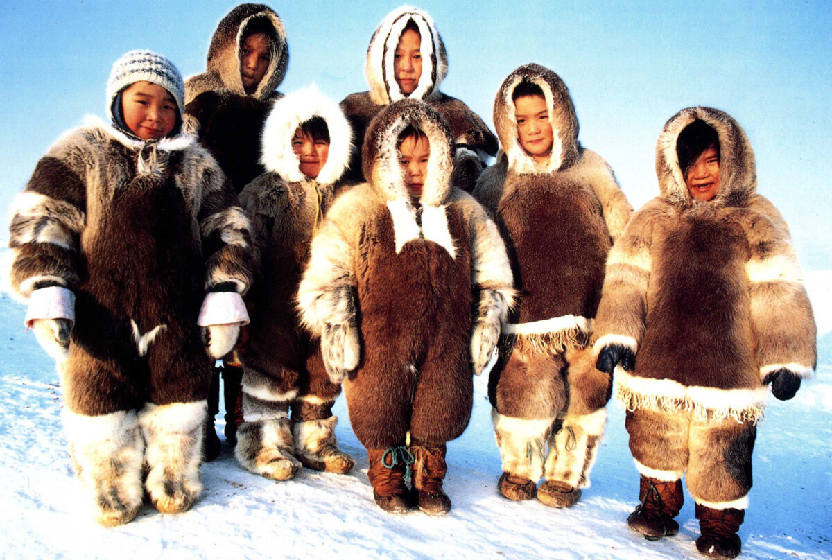 Как выглядят эскимосы фото