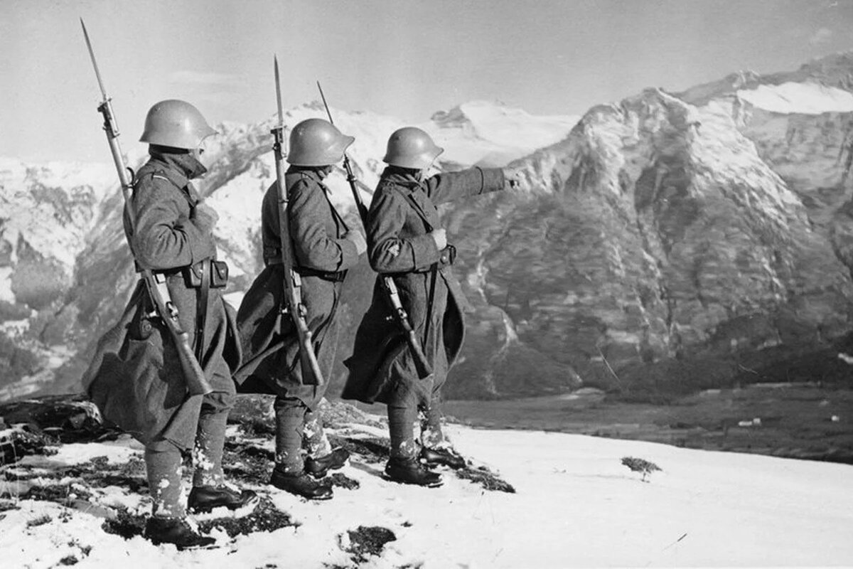 солдаты швейцарии