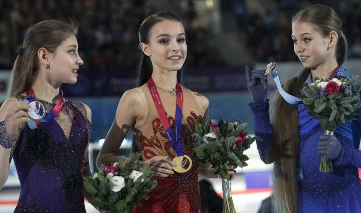А.Трусова, А.Щербакова и А.Косторная были главными претендентками на пьедестал