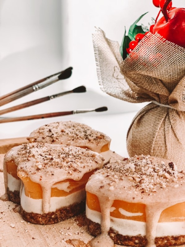 Веганские десерты, приготовленные без выпекания, путем охлаждения