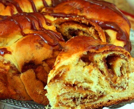 пирог с корицей