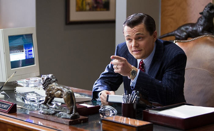 «Волк с Уолл-стрит», режиссёр М. Скорсезе, 2013г.