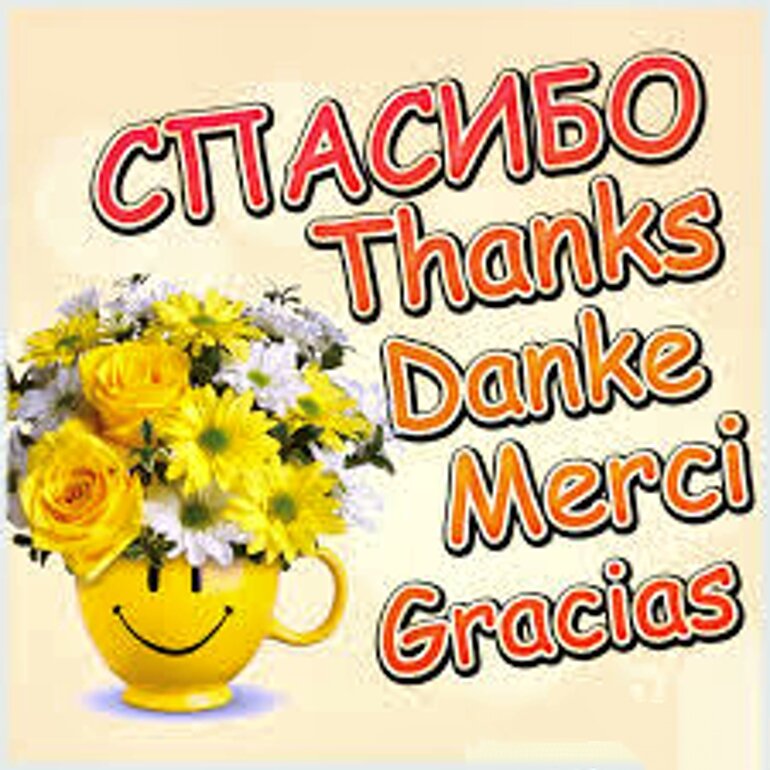 Как сказать спасибо на 12 языках
