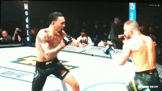 Макс Холлоуэй vs Алекс Волкановски фрагменты поединка