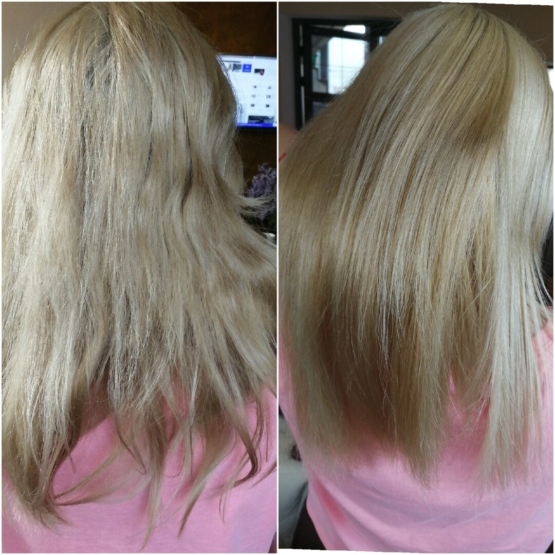 Вы всё видели сегодня в сториз, как я делала себе эту просто фантастическую процедуру😲😍 ⠀
Как не прочесывались волосы раньше и как стали легко расчесываться даже без бальзама!
Волосы разгладились, стали "живые" и ухоженные! И это даже на прожженых волосах...
⠀
⏳Время 1 час
🔝Эффект до 6 недель
💳Стоимость зависит от длины, на эту длину 1200
⠀
❌Ваши волосы больше не будут как прежде сухие, рваные, пушистые, не красивые. МЧ запустив руку в волосы не будет застревать в соломе вызывая ужас.
✔Они будут шелковистые, ухоженные, красивые, блестящие, легко расчесывающиеся даже без масок и бальзамов и приятные на ощупь.
⠀
➡Скорее присылай фото волос сзади в длину в Direct @ecolash.ru скажу стоимость для твоих