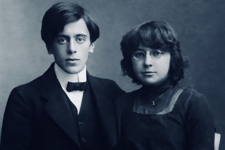 Сергей Эфрон и Марина Цветаева