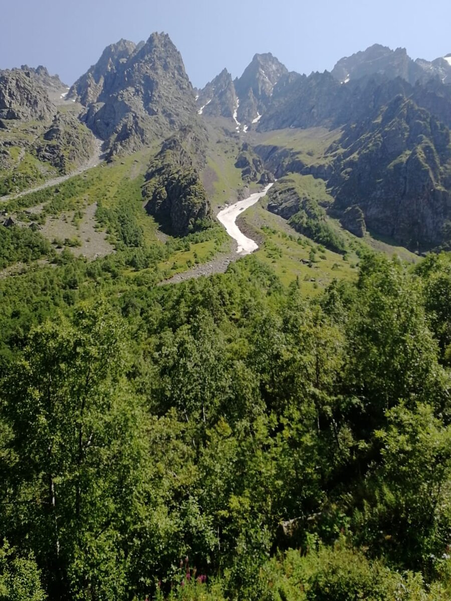 Цейское ущелье в апреле