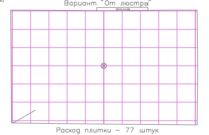 Вариант от люстры