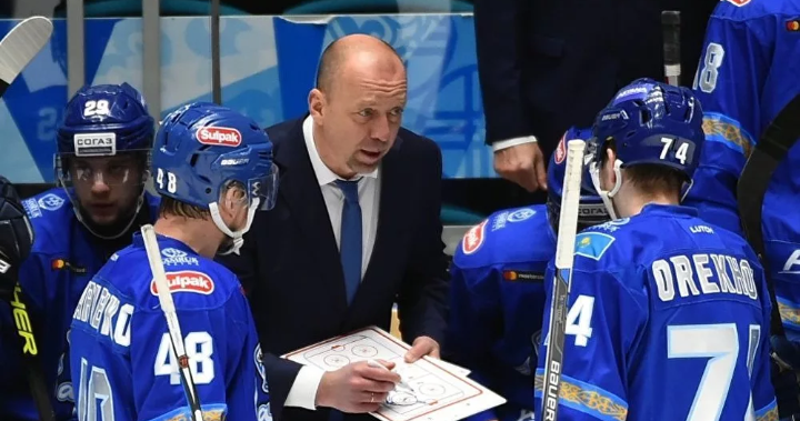 Уже экс-наставник "Барыса" Андрей Скабелка. Фото: khl.ru