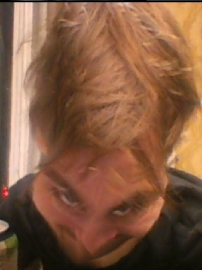 Фотография Алко-Деда, сделанная офицером Котиком после задержания за пьяный дебош