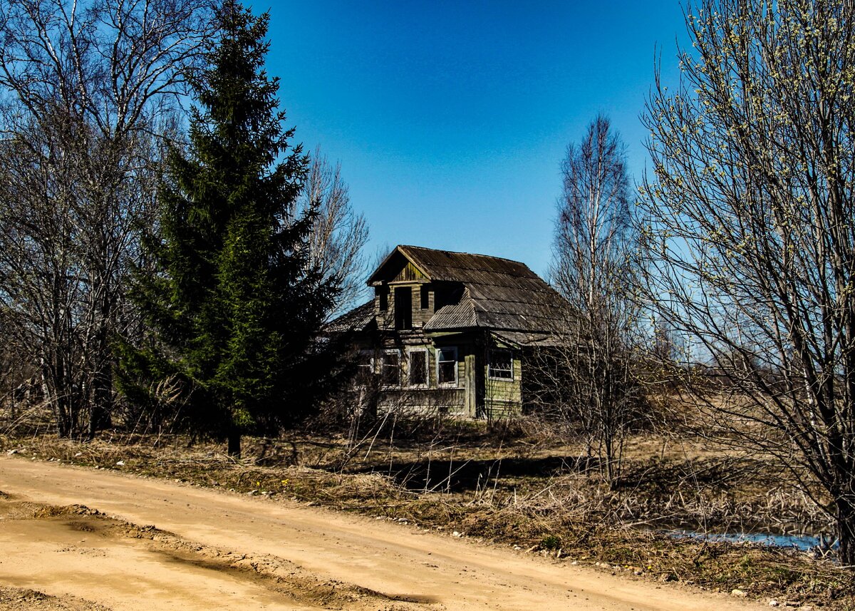 Заброшенные деревни тверской области фото