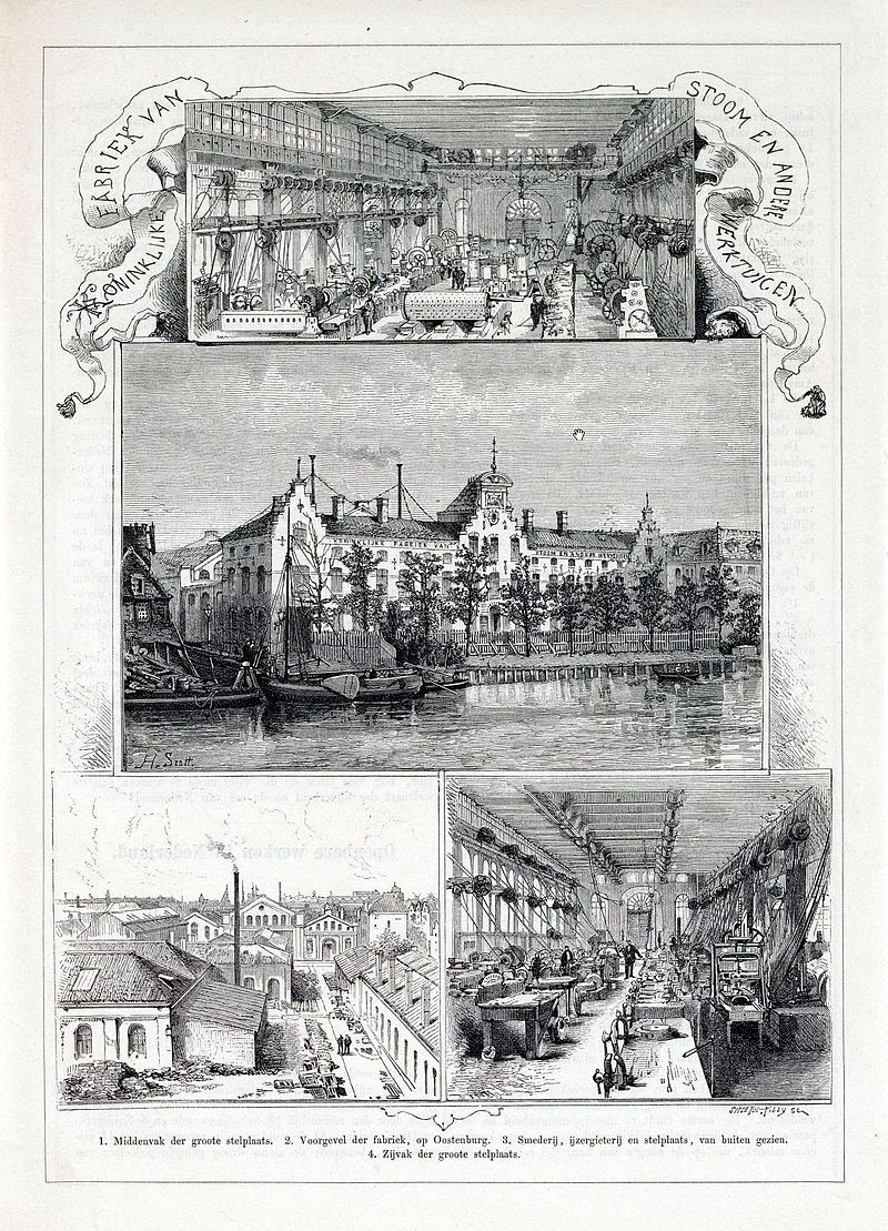 Koninklijke Fabriek van Stoom en andere Werktuigen, 1876