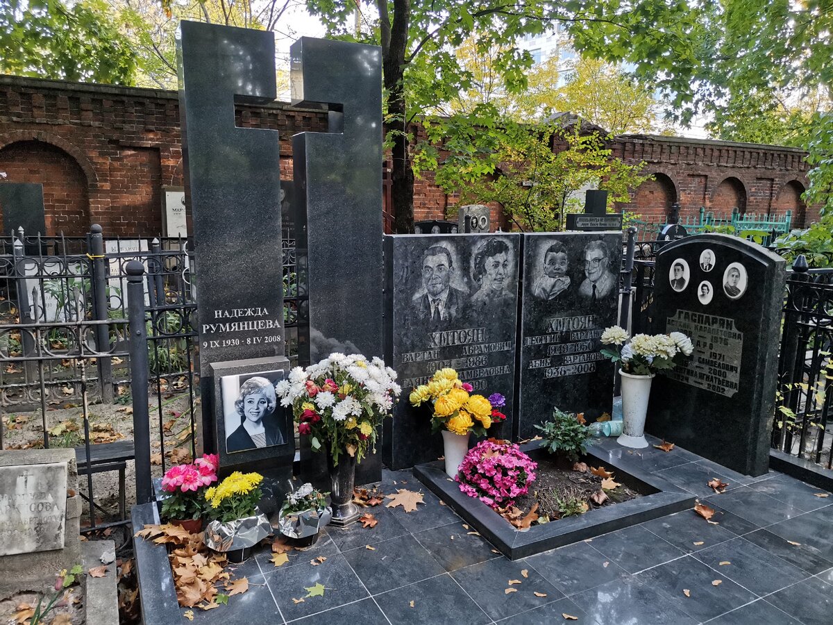 Ваганьковское кладбище армянское кладбище