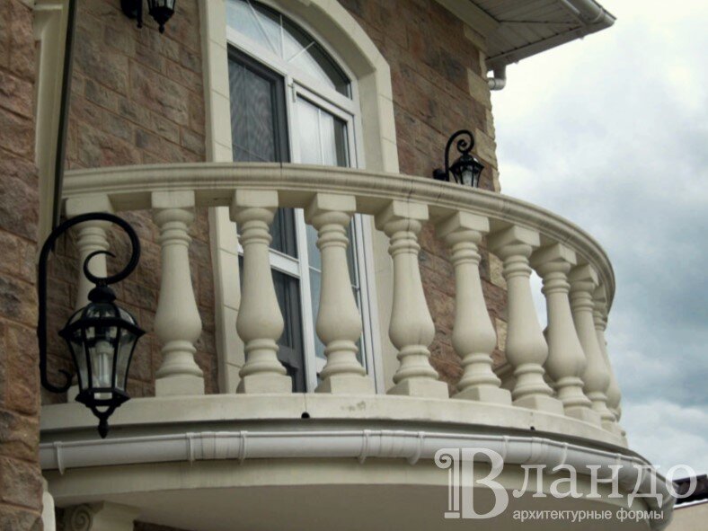 Обрамление балкона балюстрадой "Вландо"