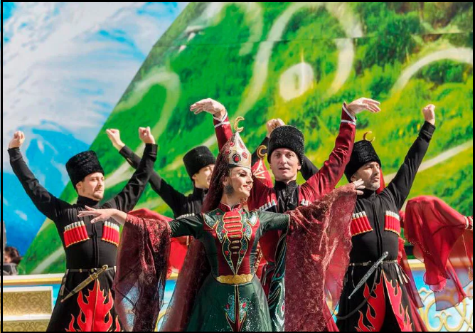фестиваль народов Северного Кавказа (изображение взято из открытых источников)