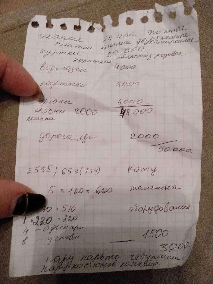 Коту кстати, тоже ничего не купила, в наличии его корма нет уже давно, придется через Озон заказывать