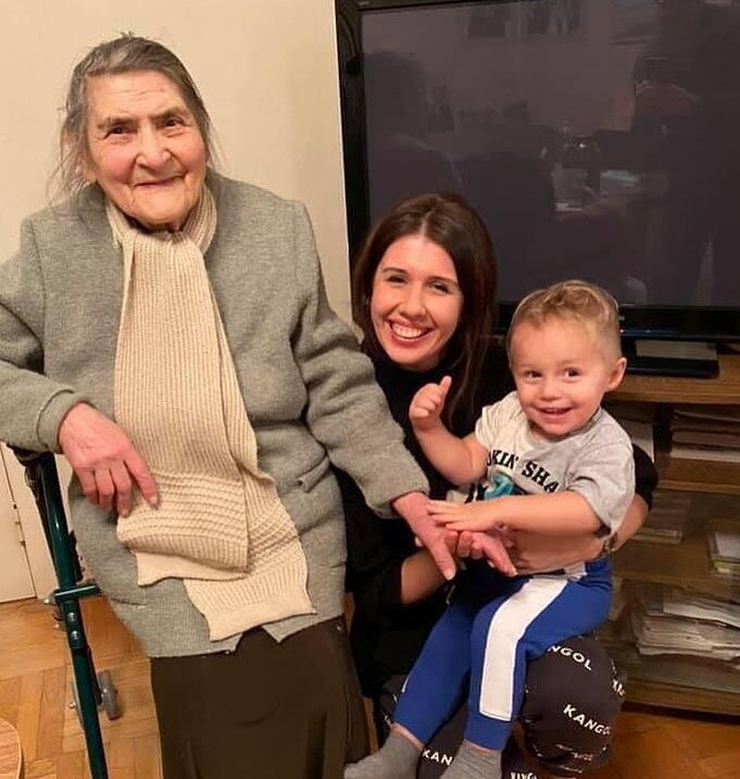 Скриншот со страницы Екатерины Одинцовой в Инстаграм 