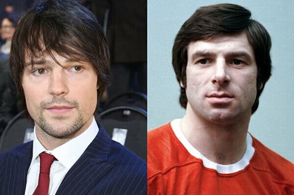 Данила Козловский и Валерий Харламов, фото: РИА Новости / Екатерина Чеснокова / Сомов Юрий