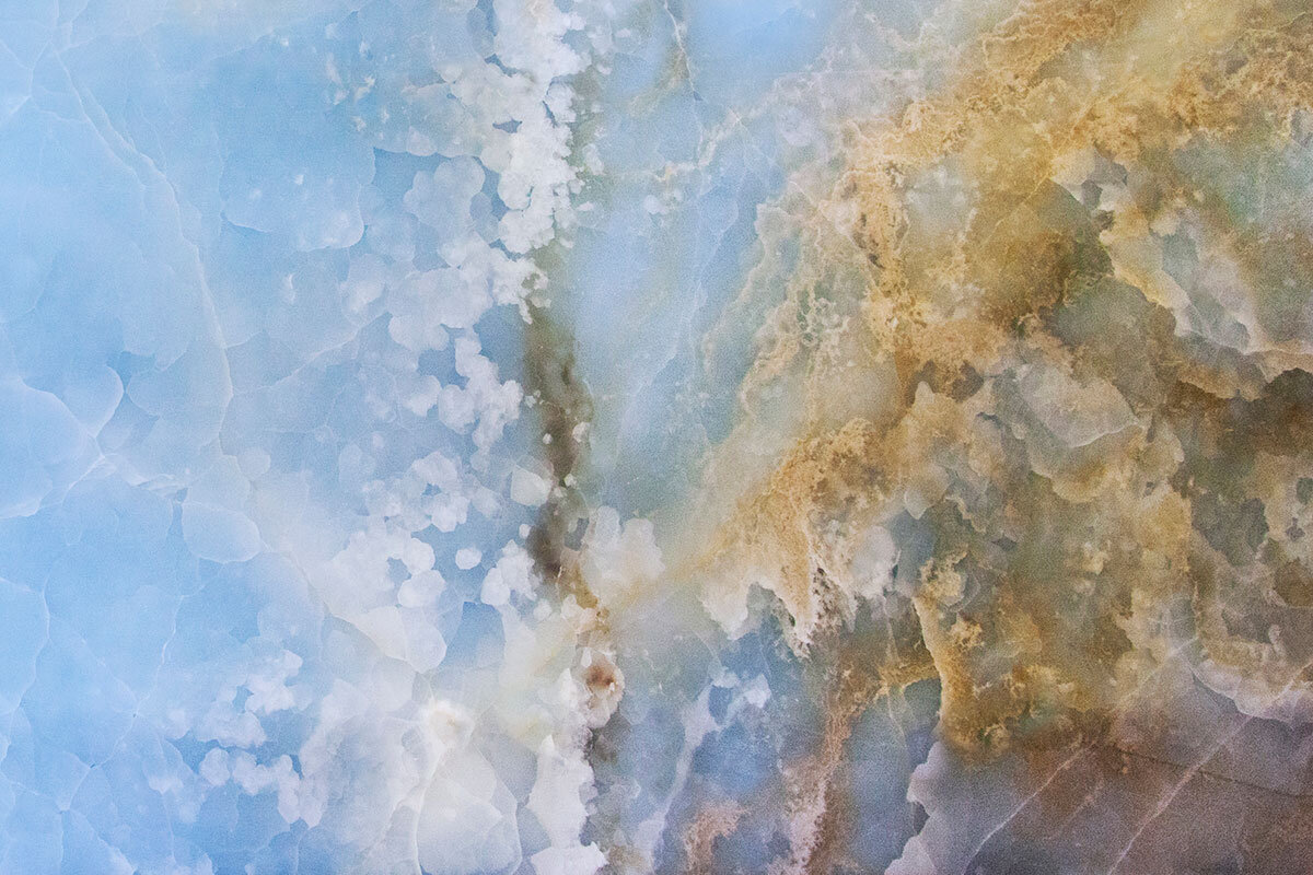 Голубой оникс Onice Blue текстура