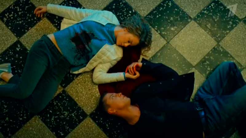 Павел Прилучный и Карина Разумовская в сериале «Мажор»