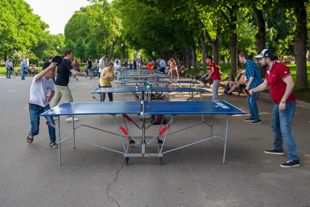 В каких парках Москвы можно поиграть в теннис? Самая полная подборка лучших  мест столицы | Москва | Дзен