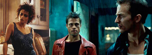 кадры из фильма "Бойцовский клуб"