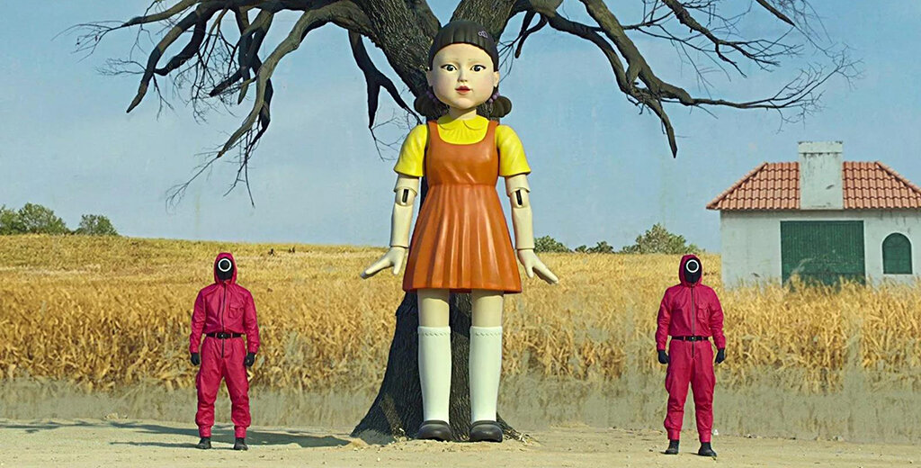 Кадр из сериала «Игра в кальмара»