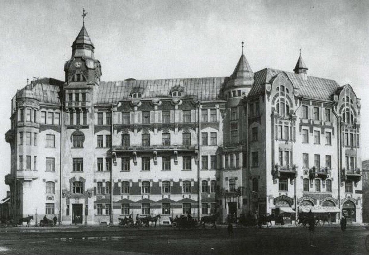 Доходный дом в Санкт-Петербурге в 19 веке