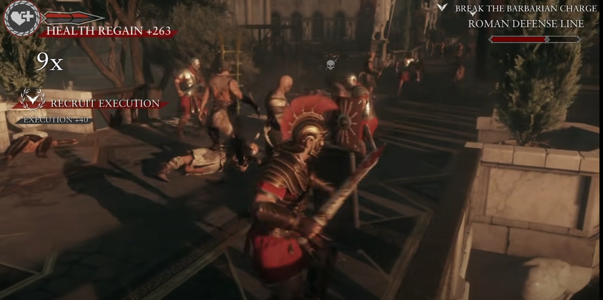 Релизная версия Ryse: Son Of Rome