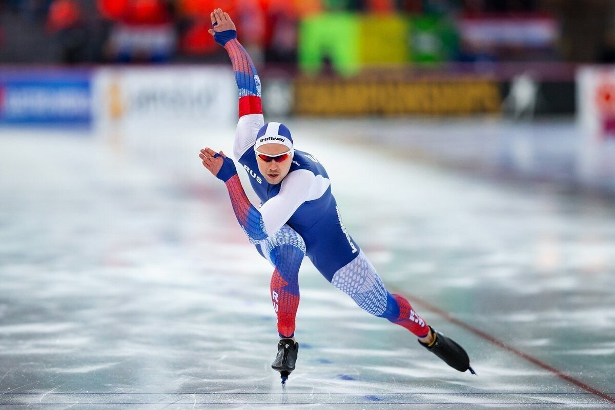 Russian competition. Конькобежный спорт Кулижников.