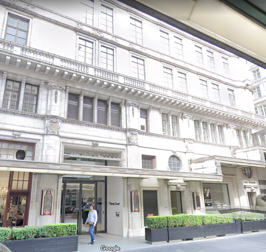 7 Savoy Court London WC2R 0EX