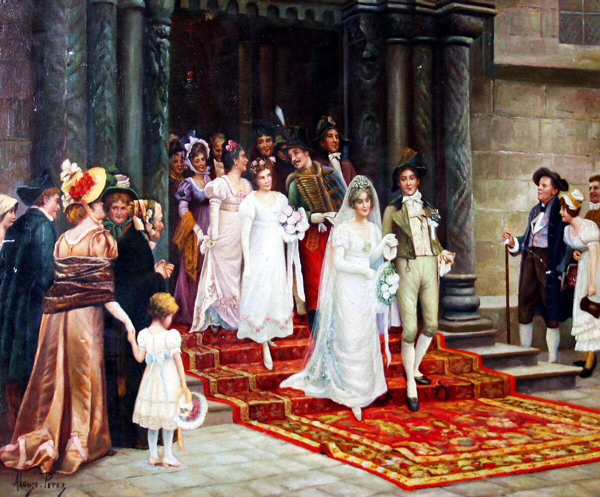 Художник johann hamza. Свадьба дворян 18 век. Свадьба дворян в 19 веке. Викторианство 19 век живопись. Свадьба дворян.
