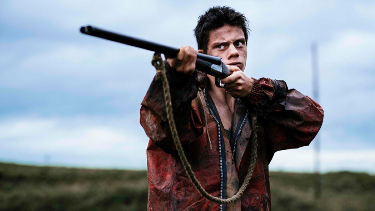 Истинная двустволка апокалипсиса: мушка спилена, а вместо ремня - намыленная веревка. 