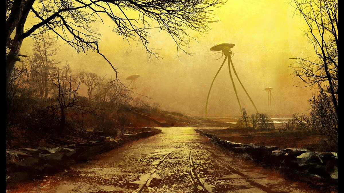 Высадки НАСА на Луну подозрительны похожи на роман Г.Уэллса "Война миров"