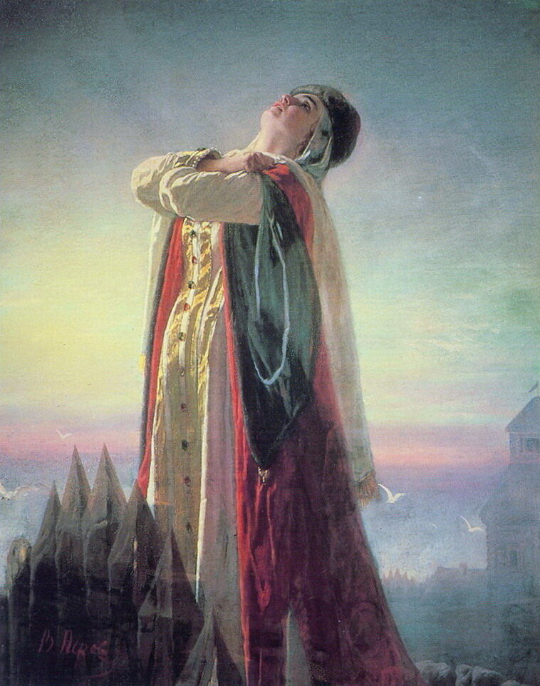 Плач Ярославны. Василий Перов, 1881 год. Источник: «Дилетант»