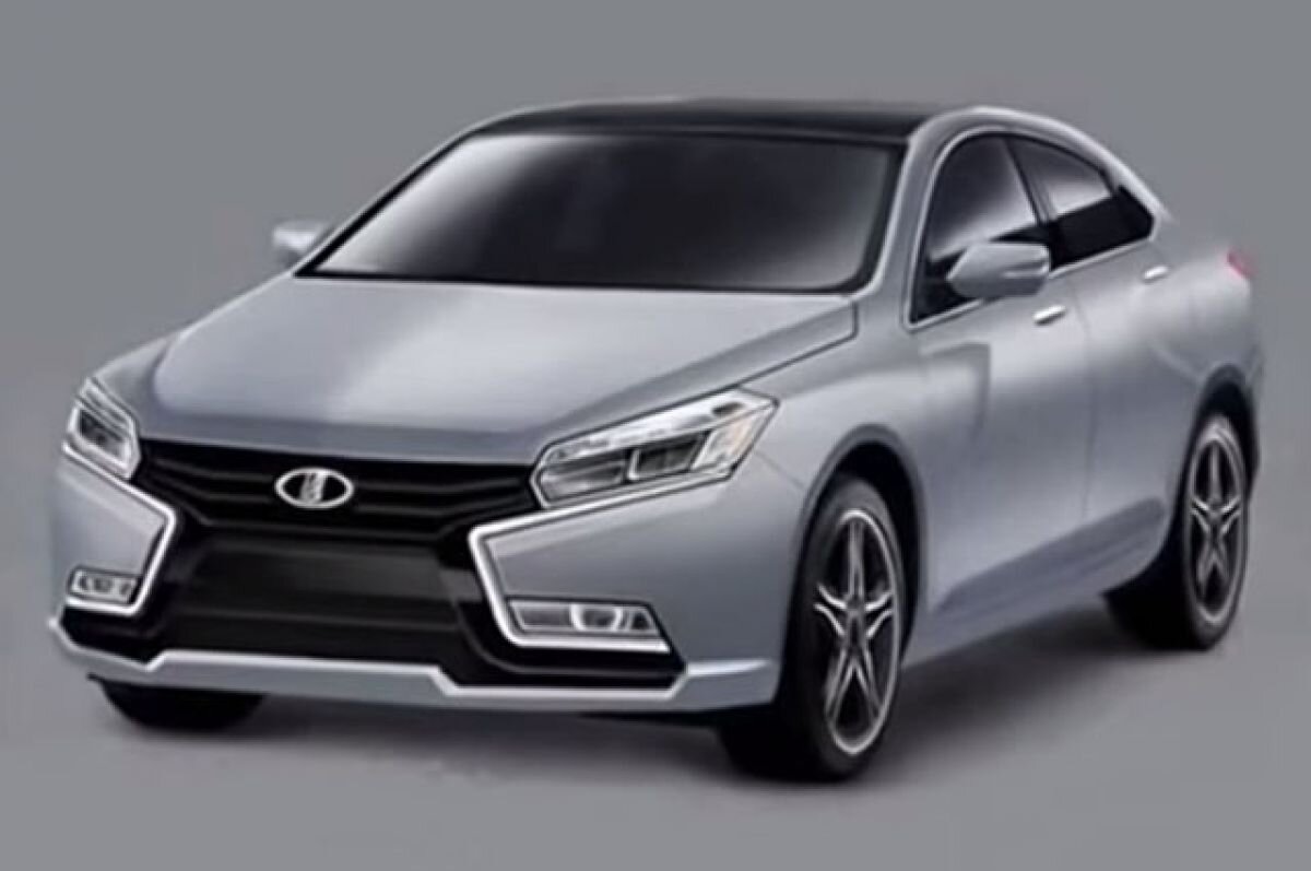    Автомобиль Lada Vesta.