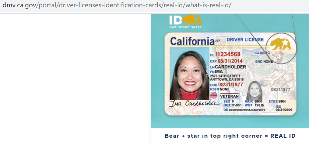 Источник https://www.dmv.ca.gov/portal/driver-licenses-identification-cards/real-id/what-is-real-id/ 