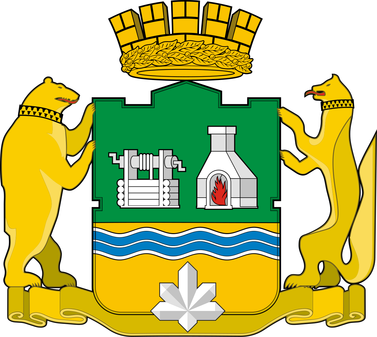 Действующий герб. Источник: ru.wikipedia.org