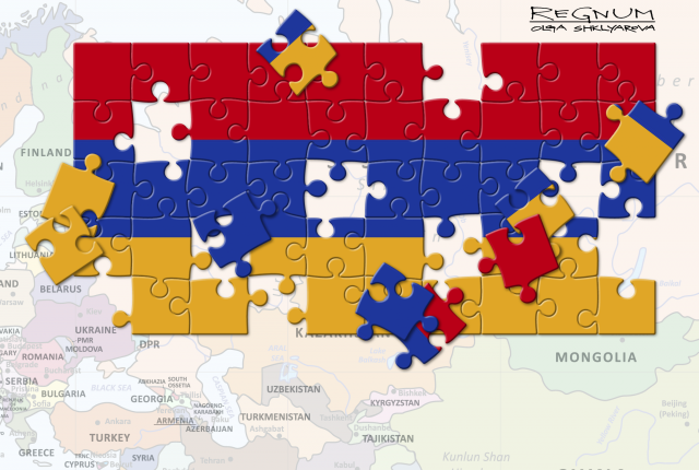    Флаг Армении Ольга Шклярова © ИА REGNUM