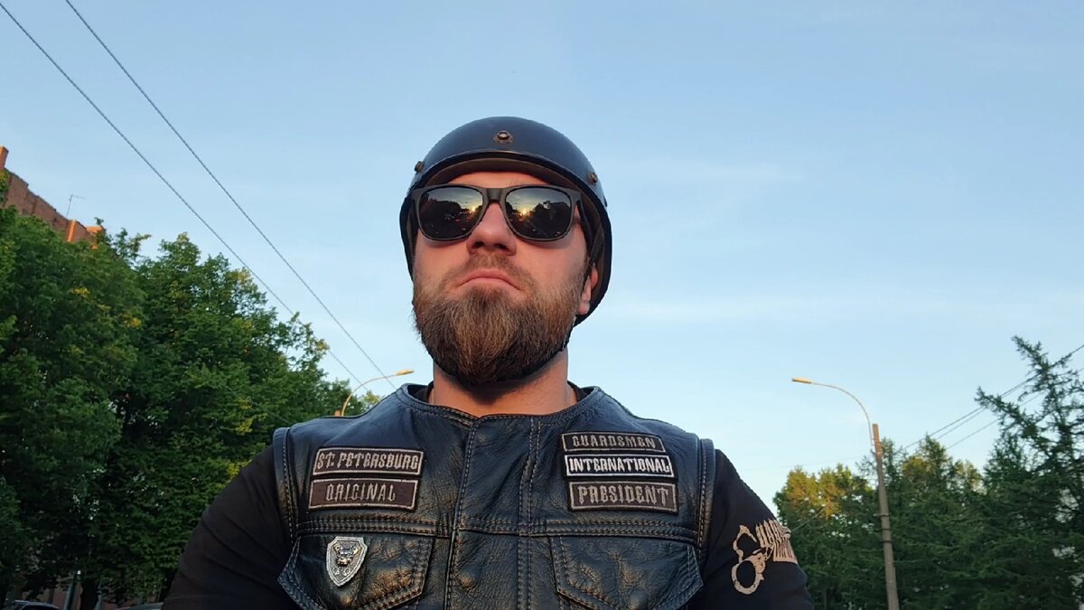 Владимир Вайтулевски, президент мотоклуба Guardsmen International LE MC