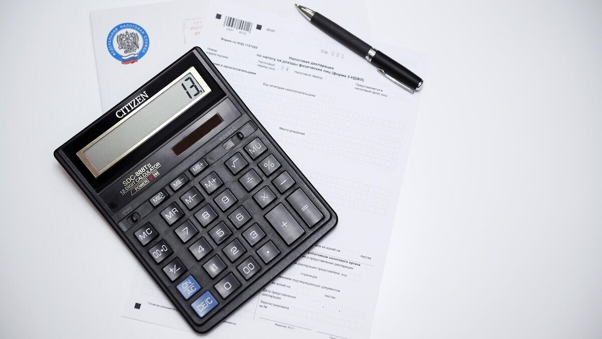    Бланк налоговой декларации на доходы физических лиц© РИА Новости / Нина Зотина